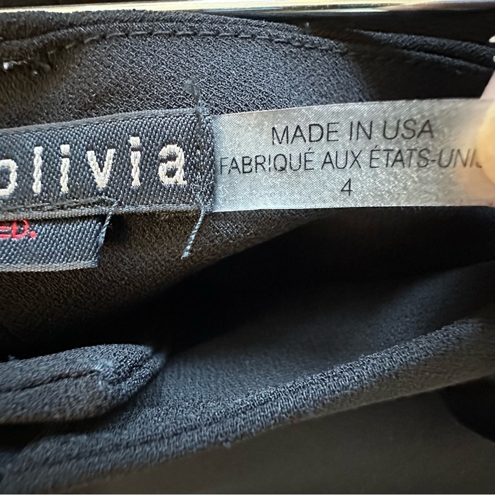 Alice + Olivia woman’s black pants - Picture 5 of 7